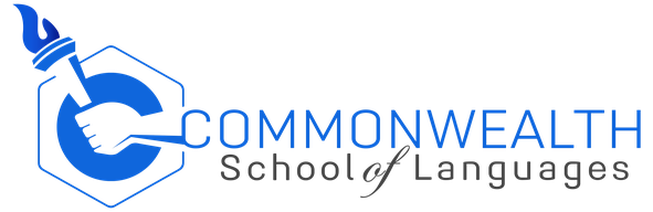 Commonwealth School of Languages logo